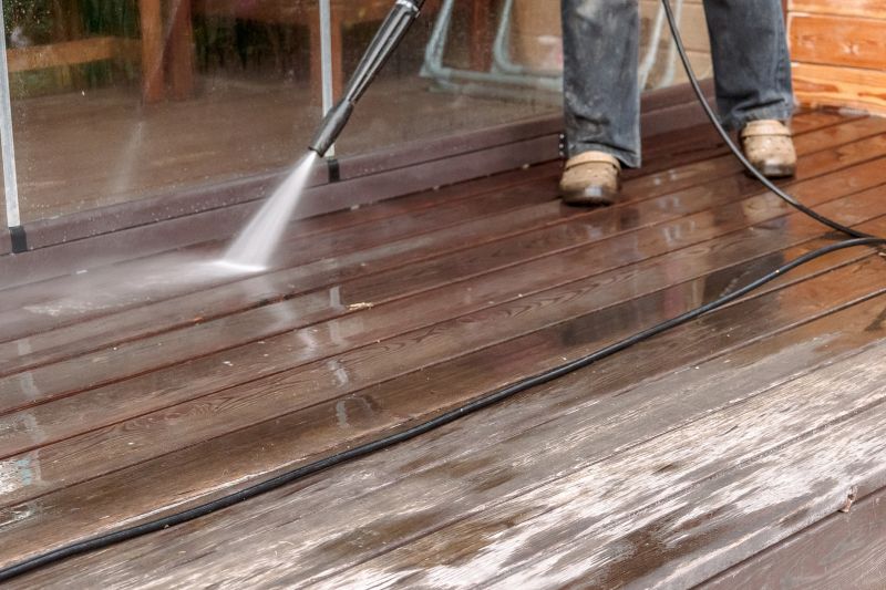 Deck Pressure Washing