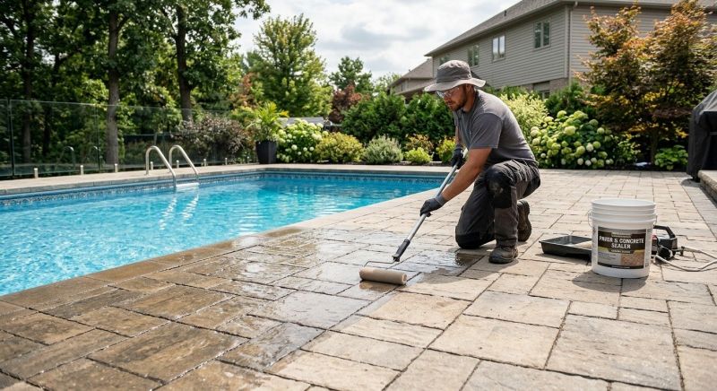 Pool Patio Sealing in Seattle, WA